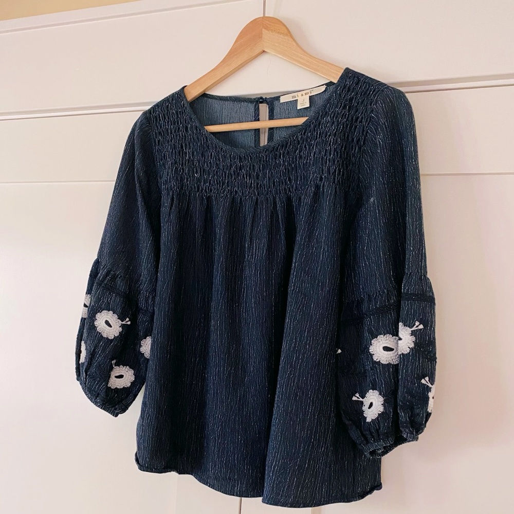 Miami - puff sleeve top